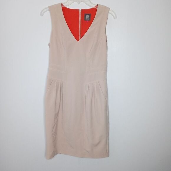 Vince Camuto cream dress - Picture 1 of 6